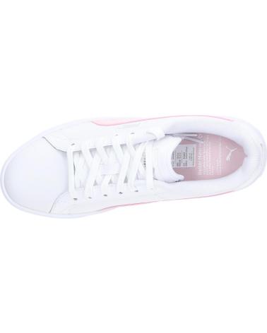 Zapatillas deporte pour Femme et Fille et Garçon PUMA 387374 KARMEN L JR 03 WHITE ALMOND