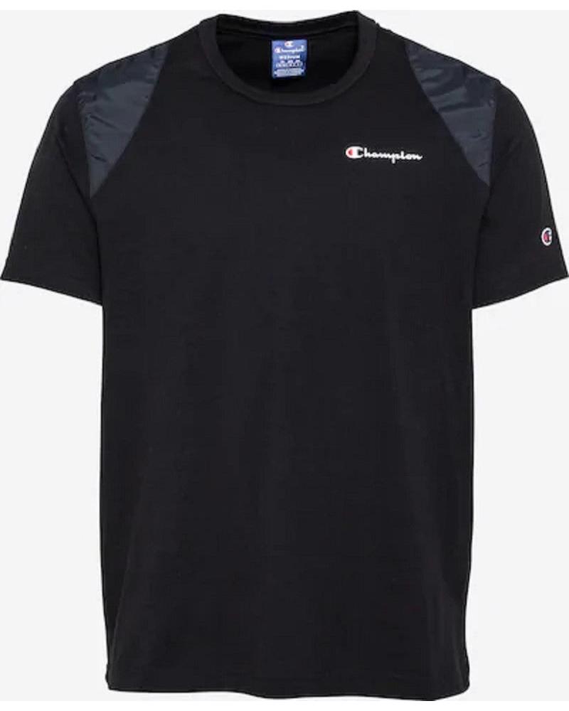 T-SHIRT CHAMPION KK001 NOIR NEGRO