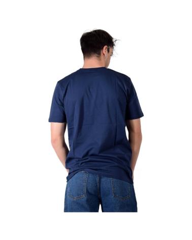 ELLESSE T-SHIRT SHM14266 NAVY BLUE WITH GRAPHIC PRINT AZUL