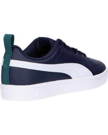 Esportes  de Mulher e Menina e Menino PUMA 384311 RICKIE JR 07 PEACOAT WHITE