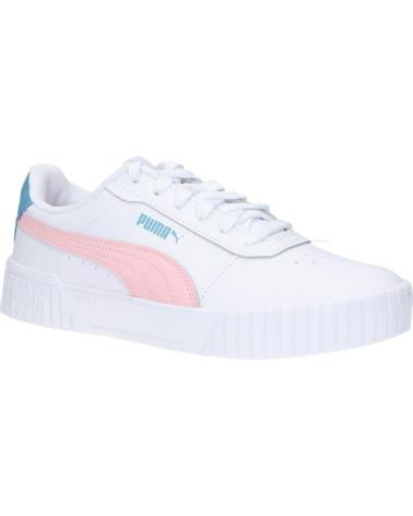 Sapatilhas de Mulher e Menina e Menino PUMA 386185 CARINA 2 0 JR 05 WHITE ALMOND