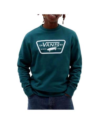 SUDADERA VANS OFF THE WALL VN0A45CI60Q1 VERDE VERDE