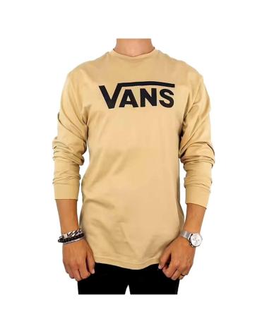 CAMISETA MANGA LARGA VANS CLASSIC VN000K6HY97 BEIGE BEIGE