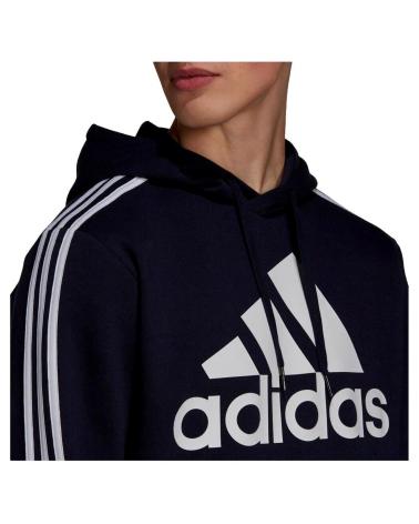 ADIDAS BL3S FL HD H14642 HOODED SWEATSHIRT BLACK NEGRO