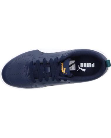 Esportes  de Mulher e Menina e Menino PUMA 384311 RICKIE JR 07 PEACOAT WHITE