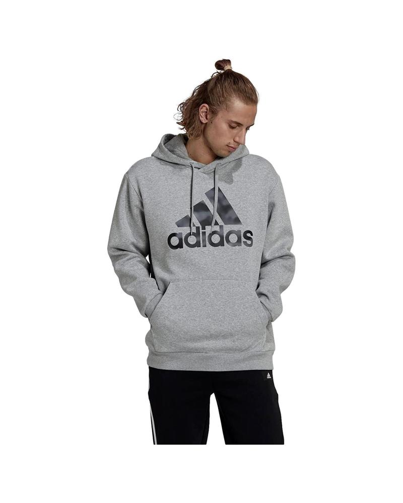 ADIDAS M CAMO HD HL6927 GREY HOODIE GRIS