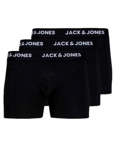 JACK AND JONES LOT DE 3 BOXERS 12171944 NOIR NEGRO