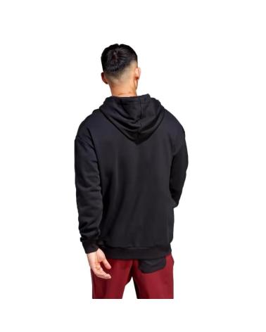 ADIDAS ORGANISER LOGO HOODIE BLACK - MODEL IB6565 NEGRO