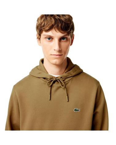 LACOSTE SH9623 SWEAT À CAPUCHE BEIGE POUR HOMME BEIGE