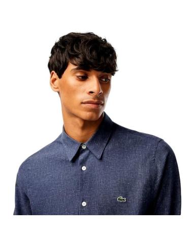 LACOSTE SLIM FIT SHIRT CH2573 BLUE AZUL