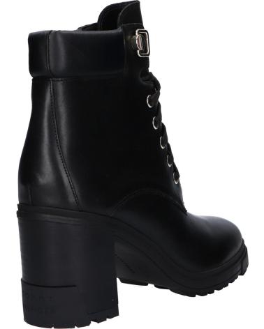 Bottes pour Femme TOMMY HILFIGER FW0FW06726 HEEL LACE UP BOOT BDS BLACK