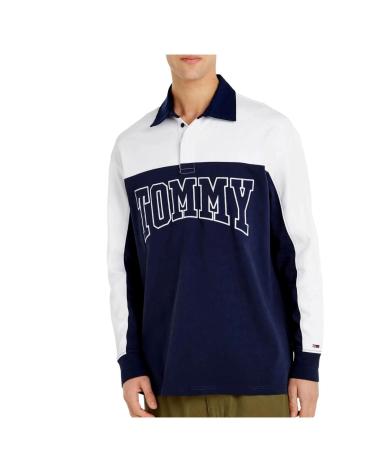 Inizio-TOMMY-JEANS-POLO-DE-RUGBY-OVERSIZE-DM0DM17702-AZUL
