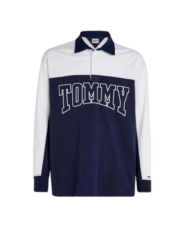 Inizio-TOMMY-JEANS-POLO-DE-RUGBY-OVERSIZE-DM0DM17702-AZUL