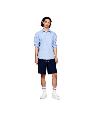 Home-TOMMY-JEANS-CAMISA-CLASSICS-AMPLIA-CON-LOGO-BORDADO-DM0DM18959-AZUL