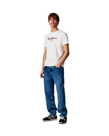 Startseite-PEPE-JEANS-CAMISETA-CASUAL-HOMBRE-EGGO-PM508208-BLANCO