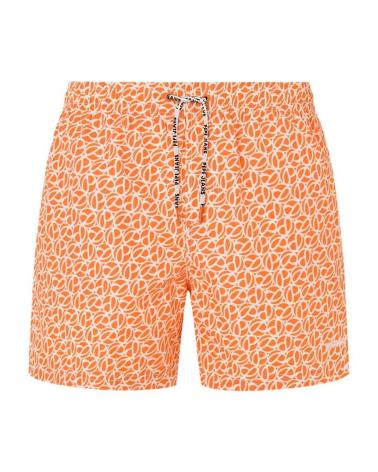 PEPE JEANS COSTUME DA BAGNO STAMPA PMB10394 ARANCIONE NARANJA