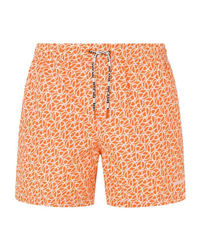 PEPE JEANS COSTUME DA BAGNO STAMPA PMB10394 ARANCIONE NARANJA