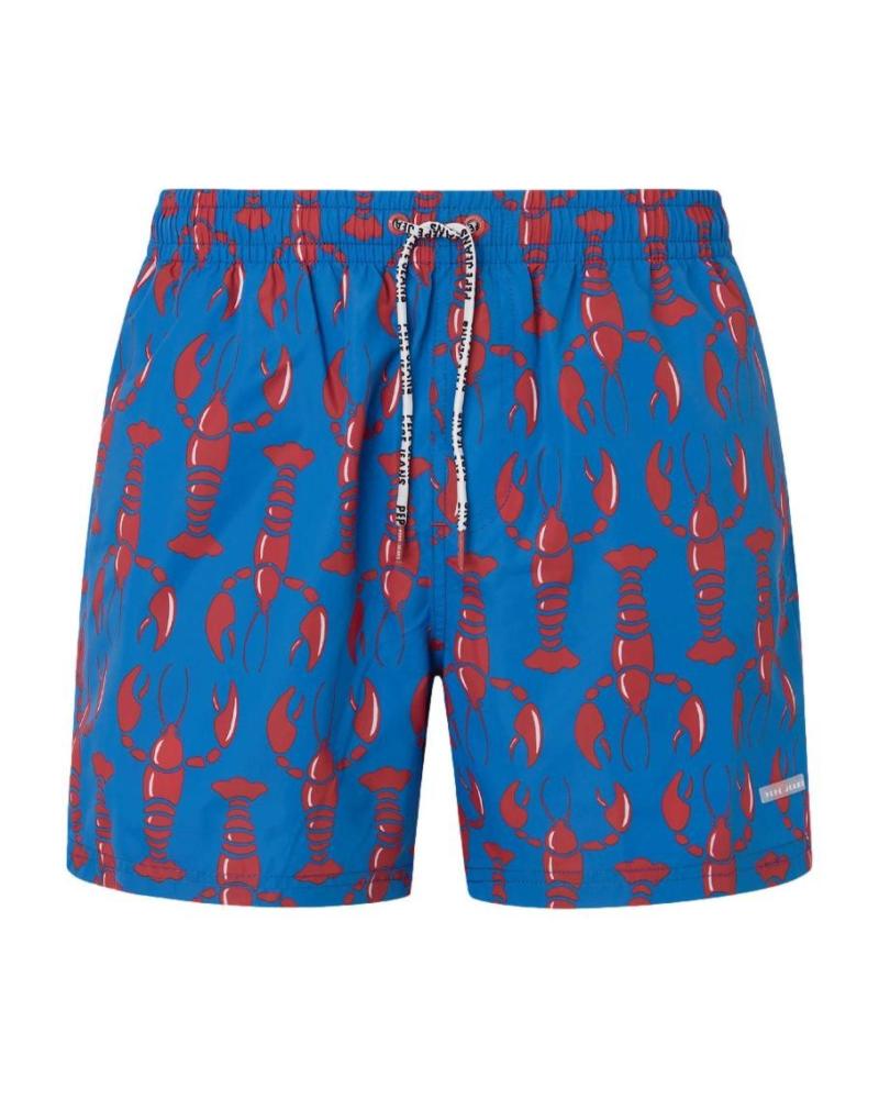 PEPE JEANS LOBSTER SWIM SHORTS PMB10392 BLUE AZUL