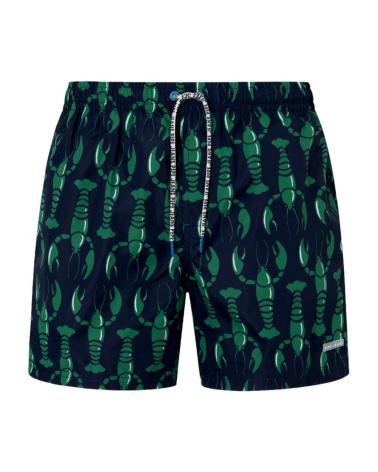 PEPE JEANS LOBSTER SWIM SHORTS PMB10392 DARK GREEN AZUL
