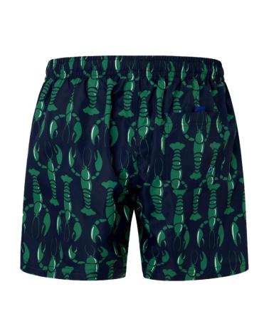 PEPE JEANS LOBSTER SWIM SHORTS PMB10392 DARK GREEN AZUL