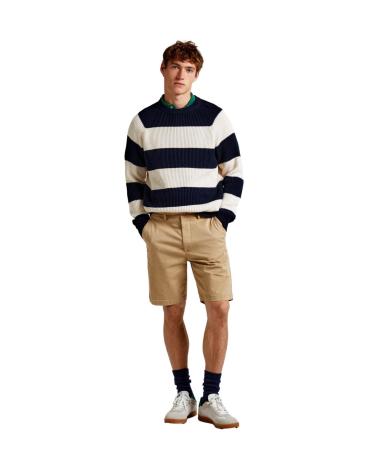 PEPE JEANS REGULAR FIT CHINO BERMUDA PM801092 BEIGE BEIGE