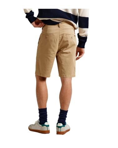 PEPE JEANS REGULAR FIT CHINO BERMUDA PM801092 BEIGE BEIGE