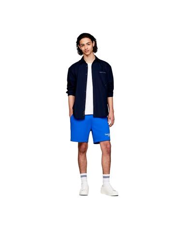 Inicio-TOMMY-JEANS-CAMISA-CLASSICS-AMPLIA-CON-LOGO-BORDADO-DM0DM18959-AZUL