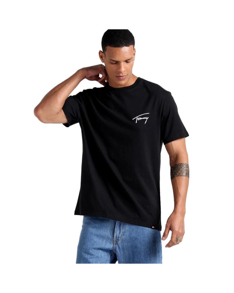 Início-TOMMY-JEANS-CAMISETA-HOMBRE-DM0DM17994-NEGRO