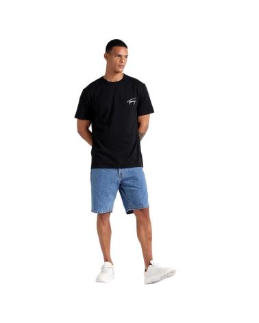 Início-TOMMY-JEANS-CAMISETA-HOMBRE-DM0DM17994-NEGRO