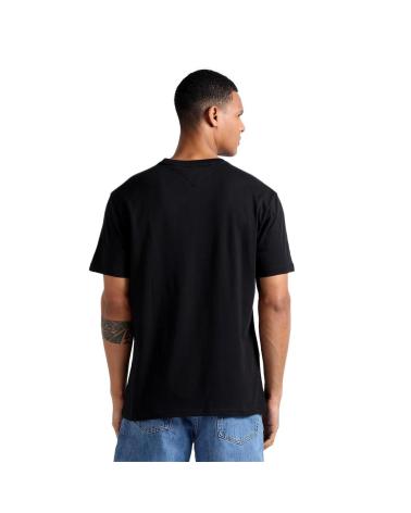 Início-TOMMY-JEANS-CAMISETA-HOMBRE-DM0DM17994-NEGRO
