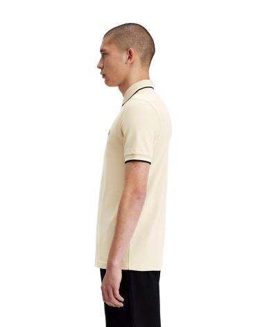 FRED PERRY BACK GRAPHIC POLO M5603 BEIGE BEIGE