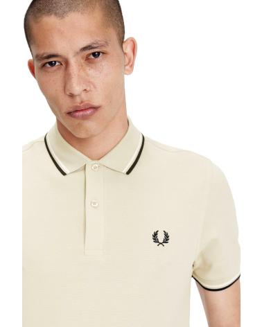 FRED PERRY BACK GRAPHIC POLO M5603 BEIGE BEIGE