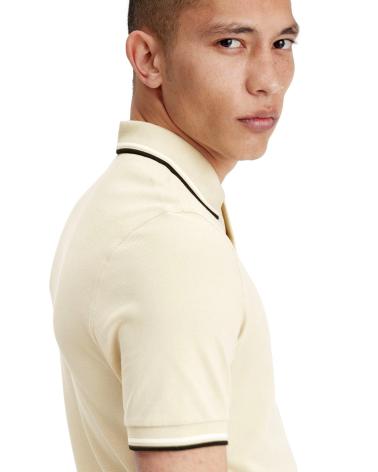 FRED PERRY BACK GRAPHIC POLO M5603 BEIGE BEIGE