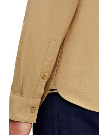 FRED PERRY OXFORD SHIRT M5516 BROWN MARRóN