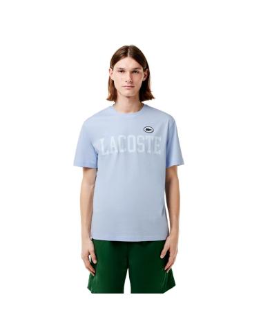 Home-LACOSTE-CAMISETA-HOMBRE-ESTAMPADO-AZUL