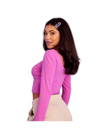 ONLY TOP CORTO 15248492 ROSA ROSA