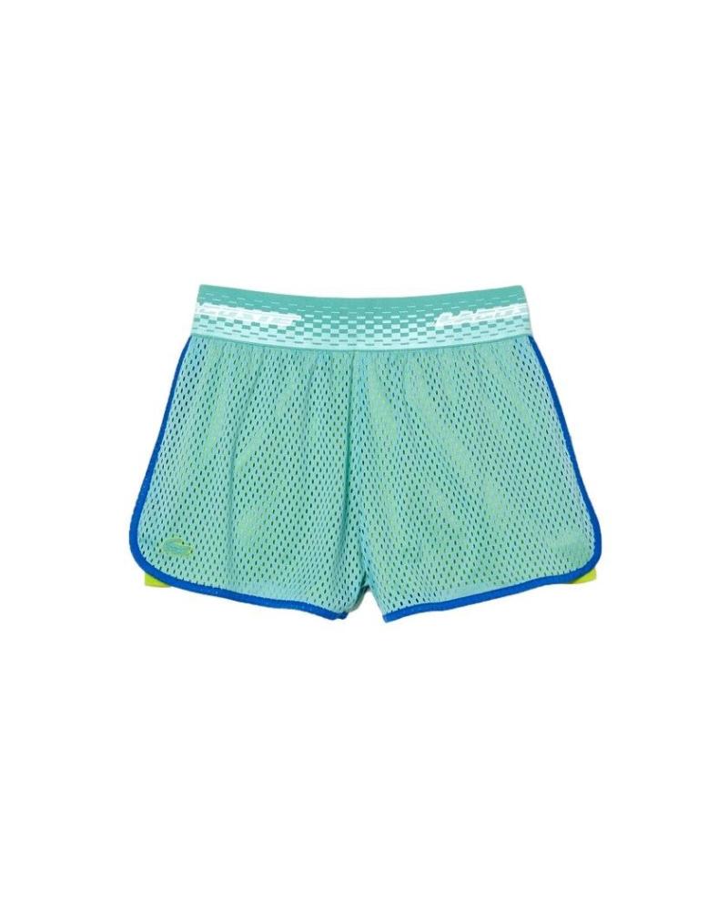 Início-LACOSTE-PANTALON-CORTO-TENNIS-MUJER-GF4915-VERDE