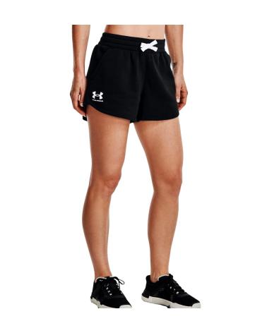 SHORTS UNDER ARMOUR RIVAL FLEECE 1376257 PRETO NEGRO