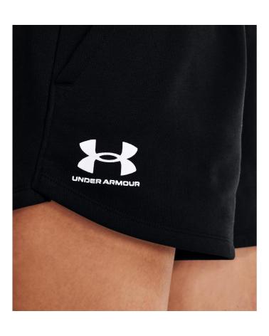 SHORTS UNDER ARMOUR RIVAL FLEECE 1376257 PRETO NEGRO