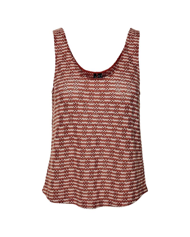 ONLY DÉBARDEUR IMPRIMÉ VERO MODA 10291977 ROUGE ROJO