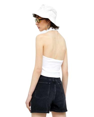 TOMMY JEANS POLO GOLA HALTER BRANCO DW0DW15329 BLANCO