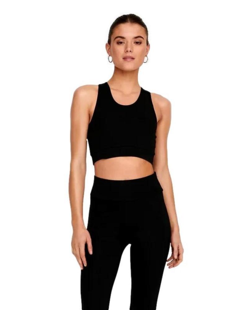 TOP ESPORTIVO ONLY 15274602 PRETO PARA MULHER NEGRO