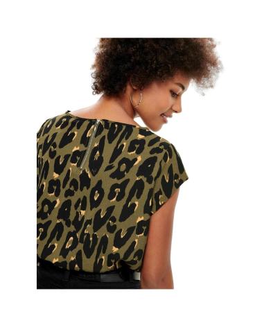 ONLY PRINTED BLOUSE 15161116 GREEN VERDE