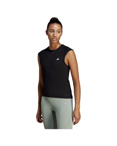 CAMISETA DEPORTIVA ADIDAS FAST TEE HR5709 NEGRA NEGRO