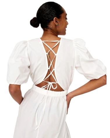 ABITO LUNGO LEAH BIANCO PURO ONLY 15296213 BLANCO