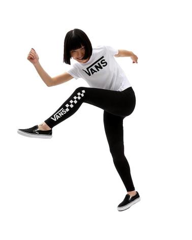 LEGGINGS VANS OFF THE WALL CHALKBOARD CLASSIC NERI VN0A4S9WBLK1 NEGRO