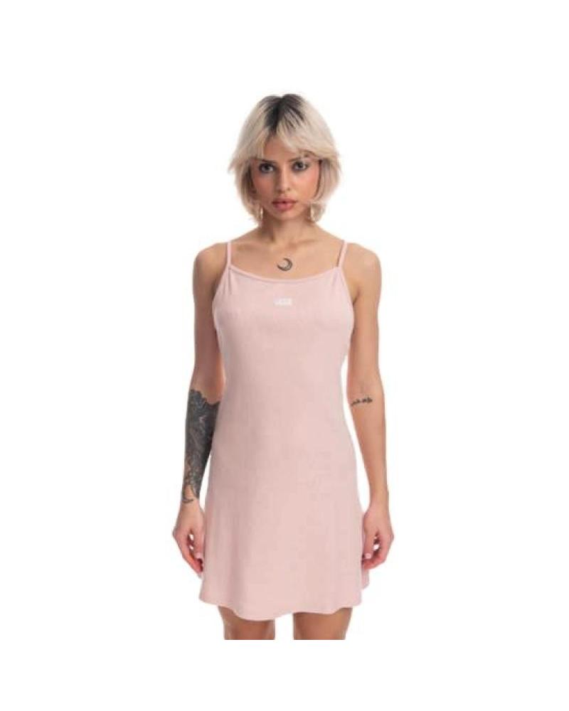 VANS OFF THE WALL JESSIE VN0A5LMEBQL CASUAL DRESS PINK ROSA