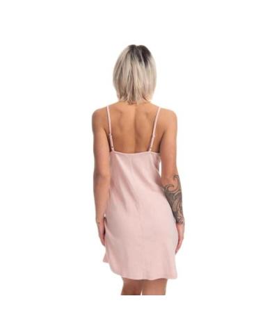 VANS OFF THE WALL JESSIE VN0A5LMEBQL CASUAL DRESS PINK ROSA