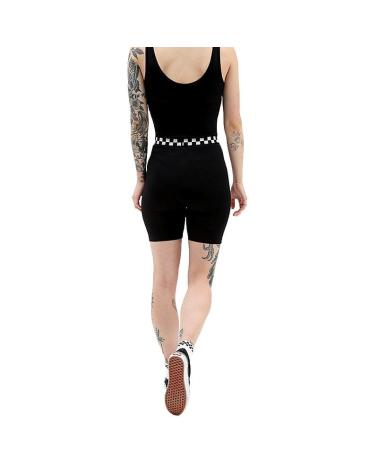 VANS OFF THE WALL LEGGING COURT NOIR CHECKERBOARD DVN0A5LL7BLK1 NEGRO
