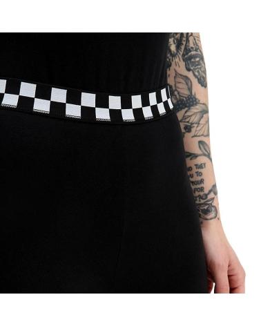 VANS OFF THE WALL LEGGING COURT NOIR CHECKERBOARD DVN0A5LL7BLK1 NEGRO